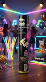 Tubo x50 Manillas Luminosas Glow Sticks Neon - Image 2