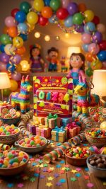 Velas de Cumpleaños Numéricas Multicolor - Image 2