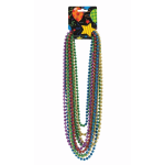 Collares Collarines Metalizados para Fiesta y Hora Loca x 12